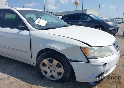 2010 Hyundai Sonata Gls z USA, uszkodzony, nr VIN 5NPET4AC0AH593683